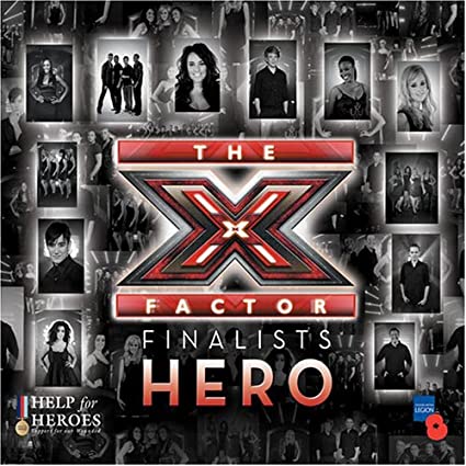 X Factor Finalists 2008 — Hero cover artwork