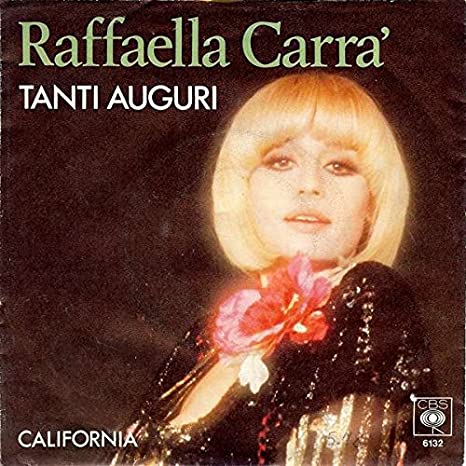 Raffaella Carrà — Tanti auguri cover artwork