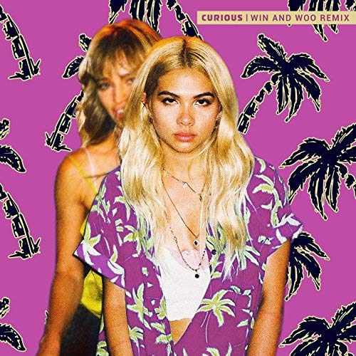 Hayley Kiyoko ft. featuring Win and Woo Curious - Win and Woo Remix cover artwork