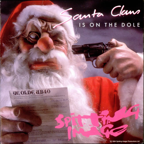Spitting Image — Santa Claus Is on the Dole cover artwork
