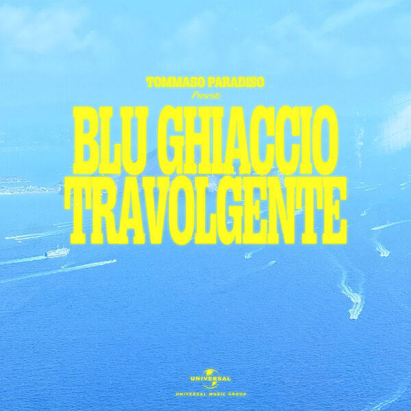 Tommaso Paradiso — Blu Ghiaccio Travolgente cover artwork