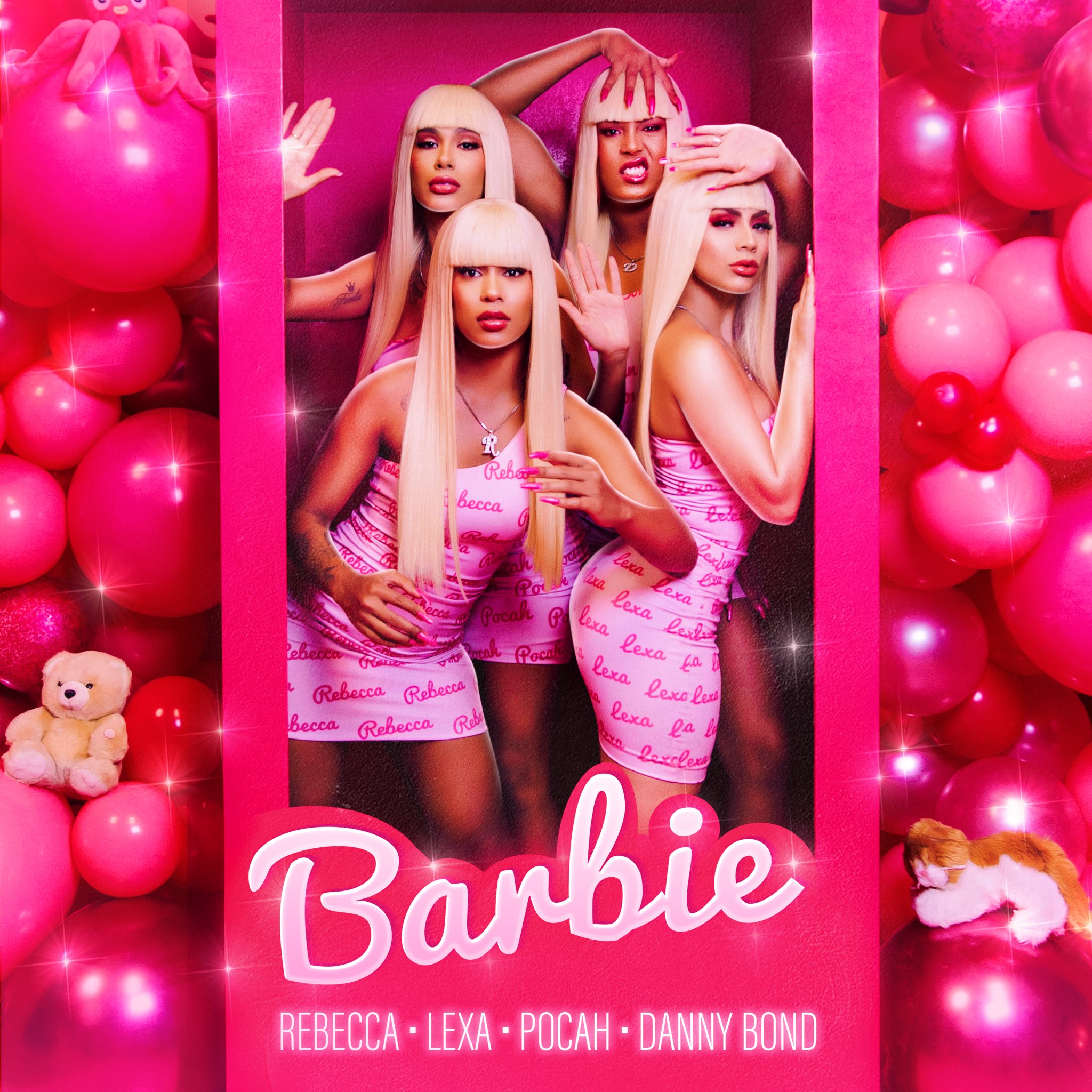 Rebecca, POCAH, & Lexa ft. featuring Danny Bond Barbie cover artwork