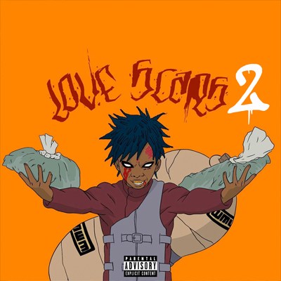 Trippie Redd featuring FOREVER ANTi POP & Chris King — Love Scars 2 / Rack City cover artwork