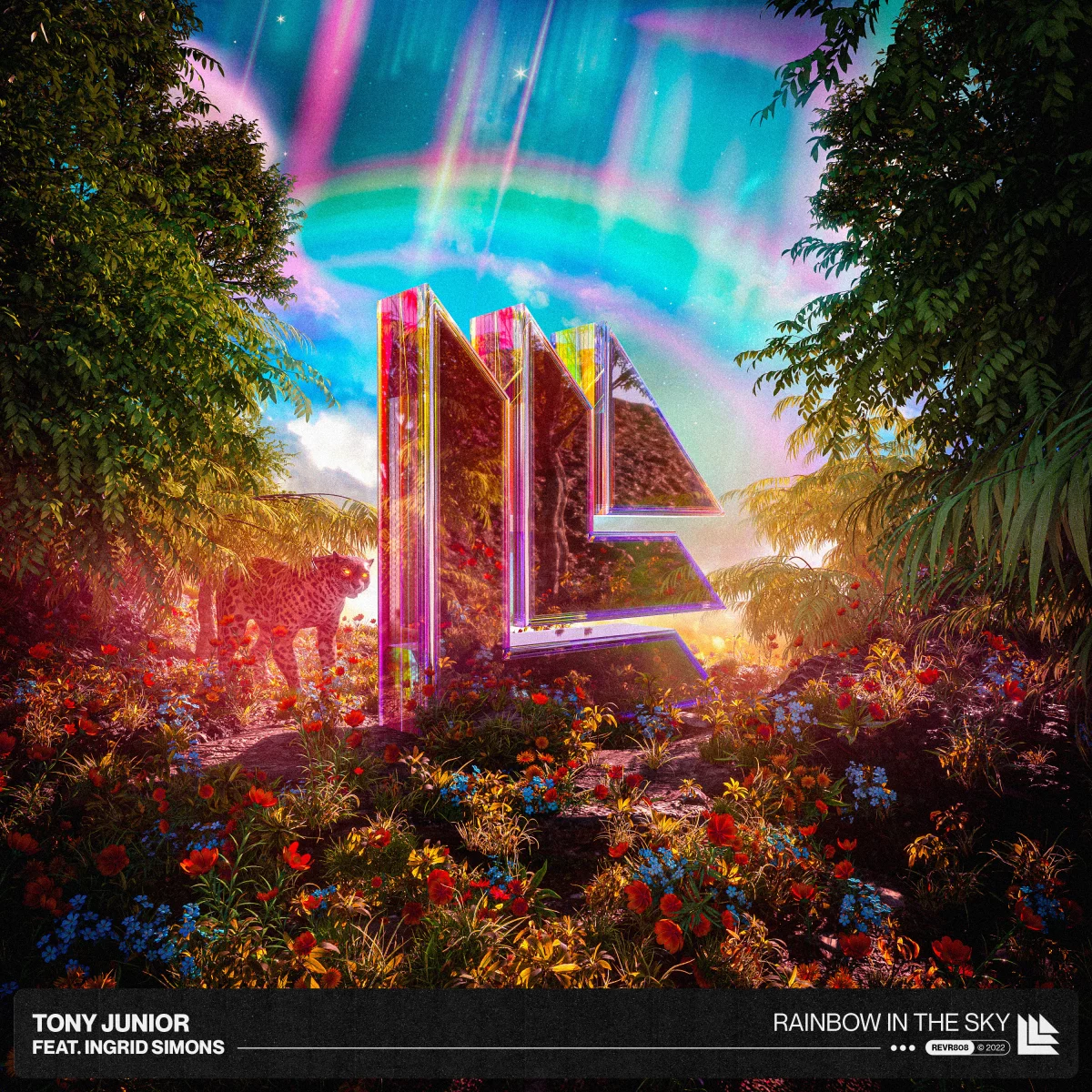 Tony Junior featuring Ingrid Simons — Rainbow In The Sky cover artwork