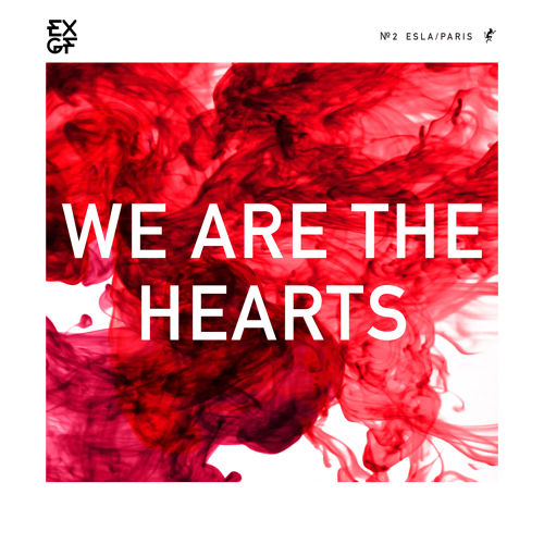 EXGF We are the Hearts cover artwork