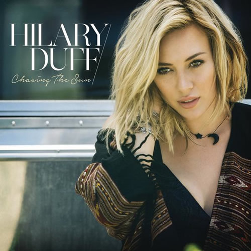 Hilary Duff Chasing the Sun cover artwork