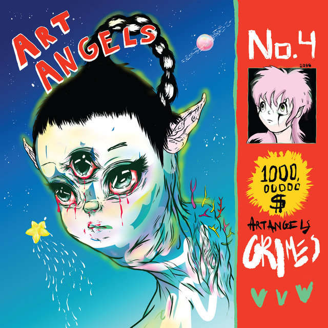 Grimes Art Angels cover artwork