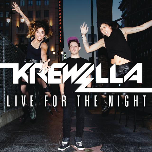 Krewella Live for the Night cover artwork