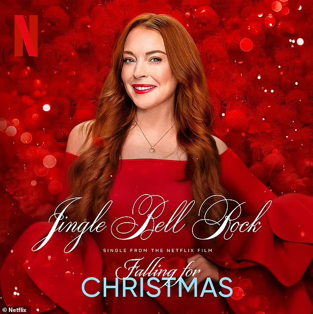 Lindsay Lohan Jingle Bell Rock cover artwork