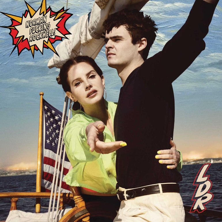 Lana Del Rey — Norman Fucking Rockwell! cover artwork
