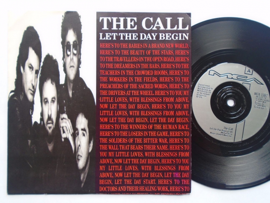 The Call — Let The Day Begin cover artwork