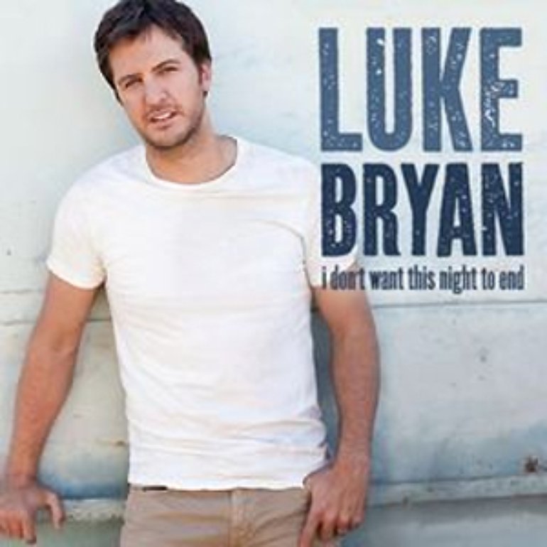 Luke Bryan — I Don&#039;t Want This Night to End cover artwork