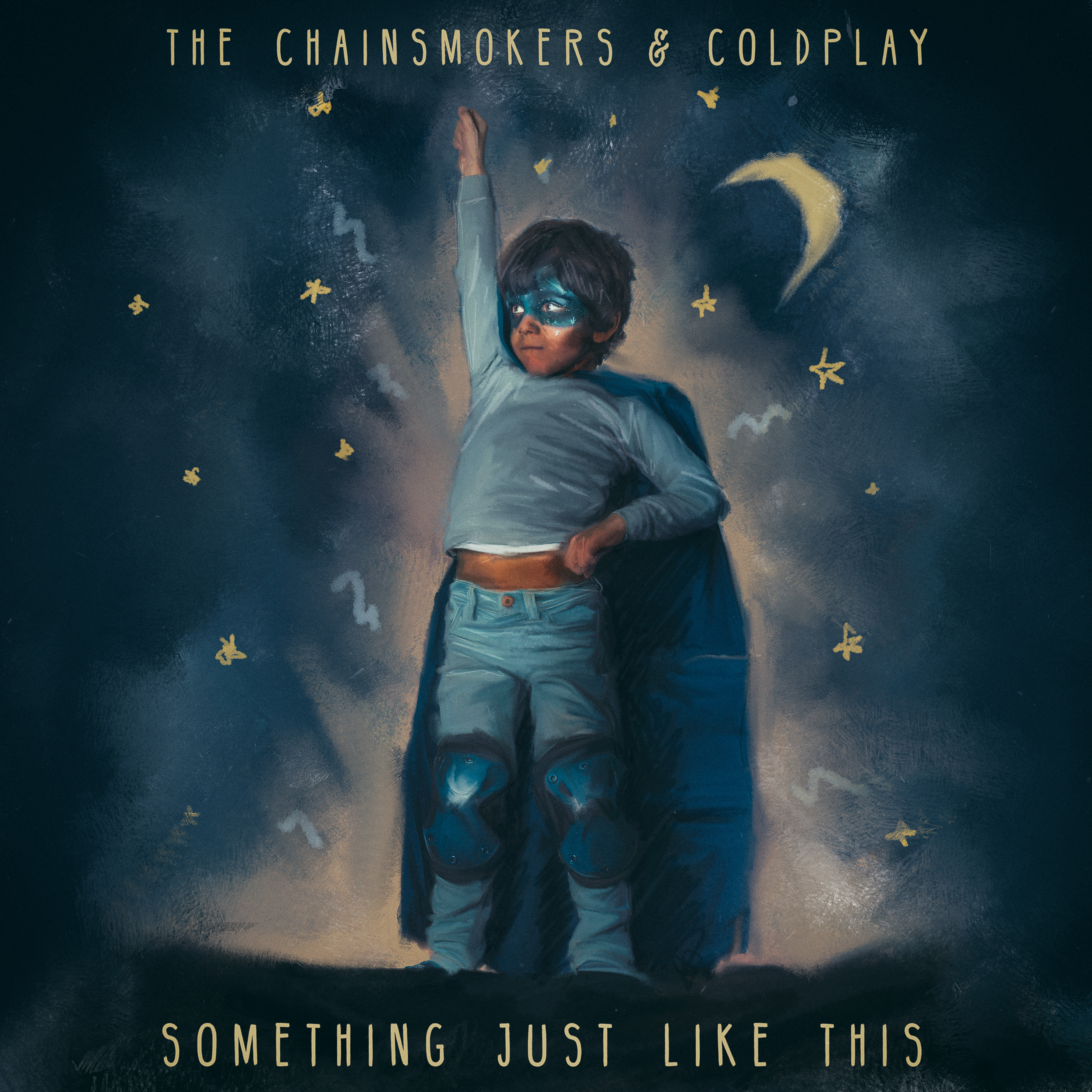 The Chainsmokers &amp; Coldplay — Something Just Like This cover artwork