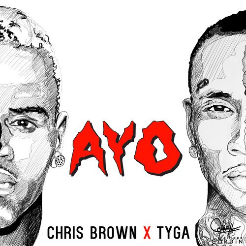 Chris Brown & Tyga Ayo cover artwork