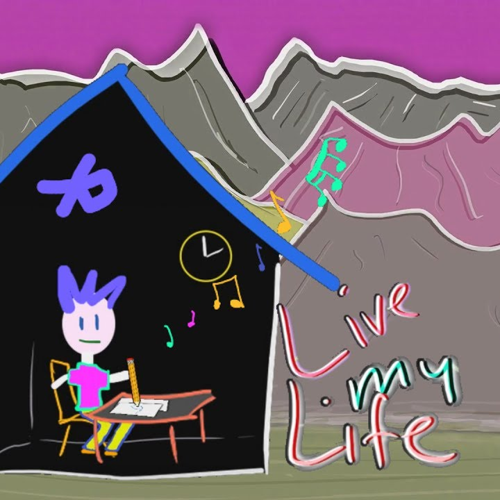 xDEFCONx & bill wurtz — Live My Life cover artwork