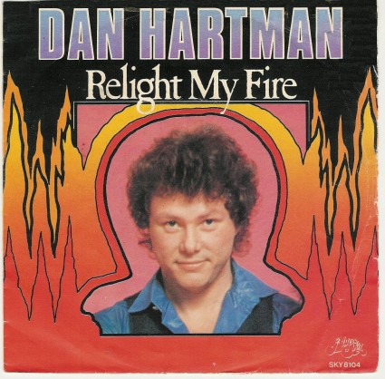 Dan Hartman Relight My Fire cover artwork