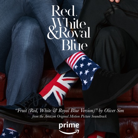Oliver Sim — Fruit (Red, White &amp; Royal Blue Version) cover artwork