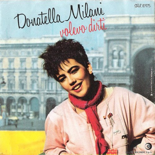Donatella Milani — Volevo Dirti cover artwork