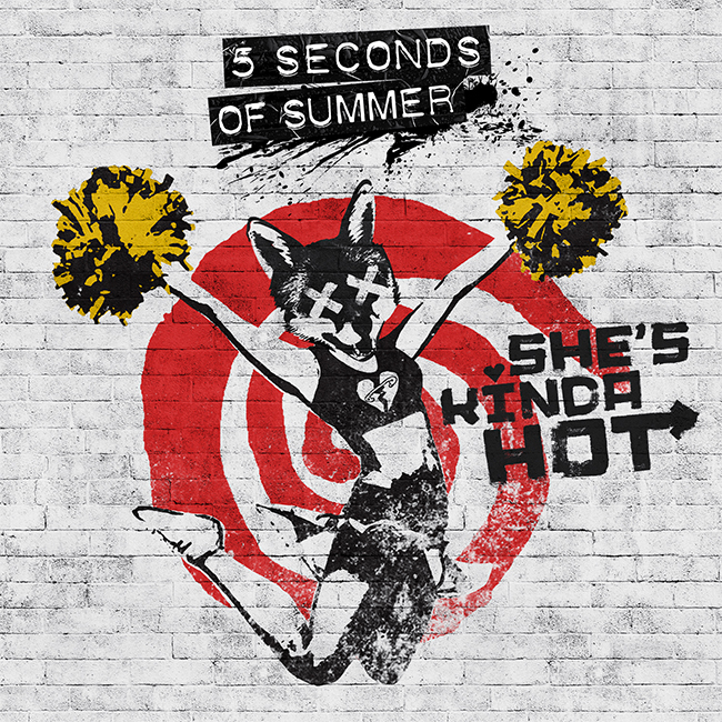 5 Seconds of Summer She&#039;s Kinda Hot cover artwork