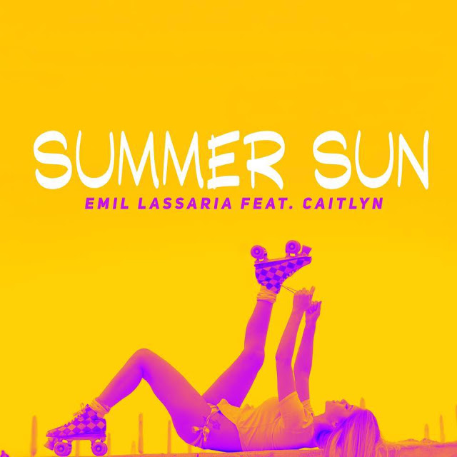 Emil Lassaria & Caitlyn Summer Sun cover artwork