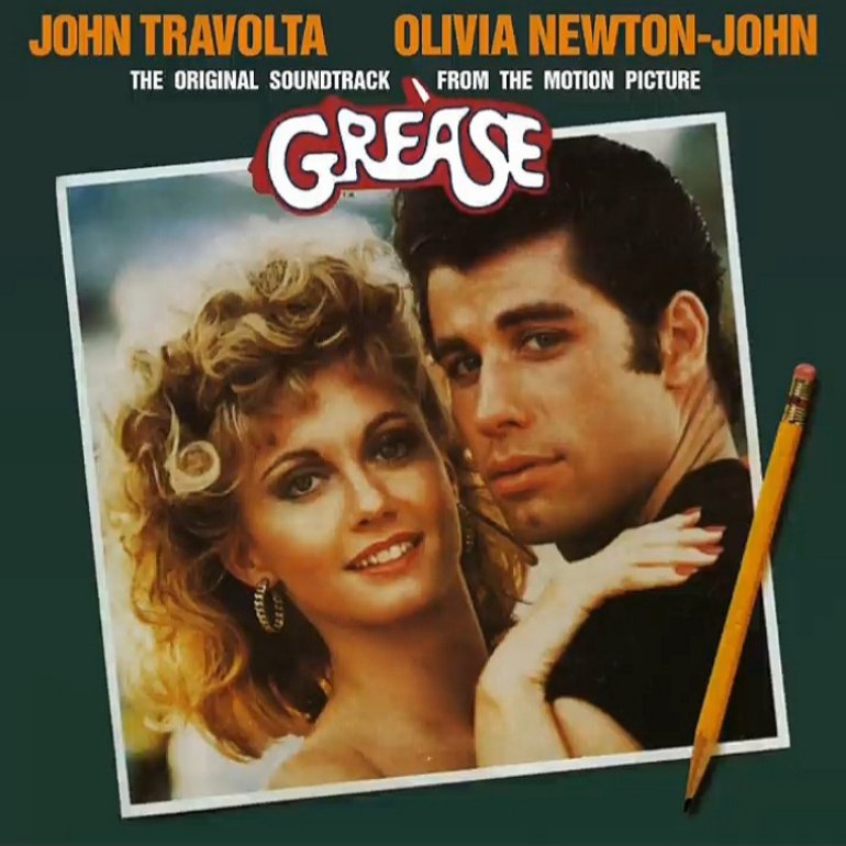 Various Artists, Olivia Newton-John, & John Travolta Grease (The Original Motion Picture Soundtrack) cover artwork