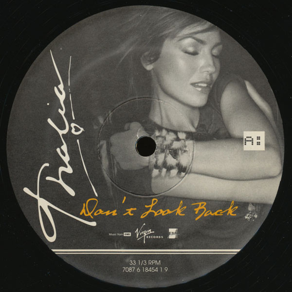 Thalía — Don&#039;t Look Back cover artwork
