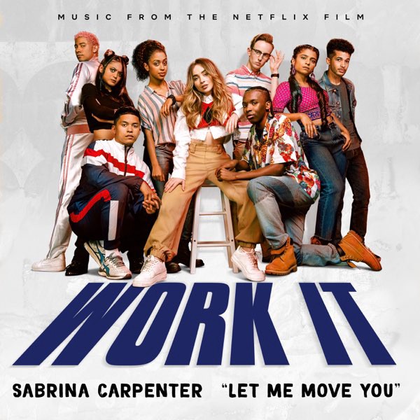 Sabrina Carpenter Let Me Move You cover artwork