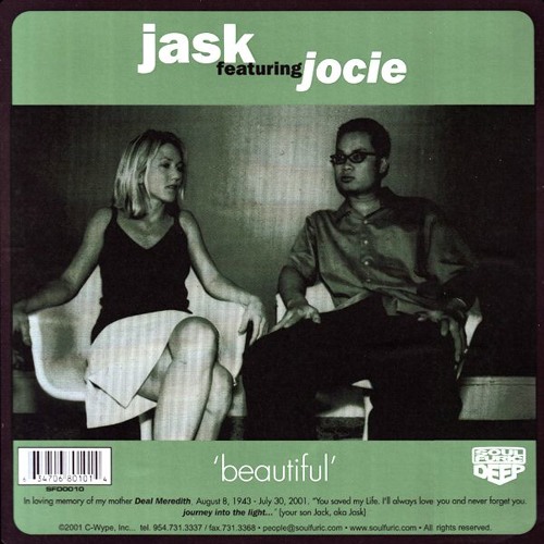 Jask featuring Jocie — Beautiful (Jocie In My Room Mix) cover artwork