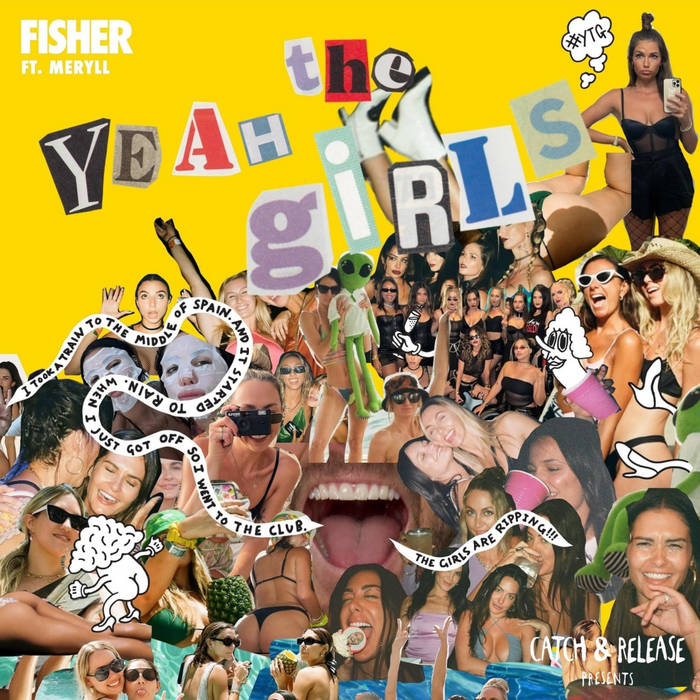 FISHER ft. featuring MERYLL Yeah The Girls cover artwork
