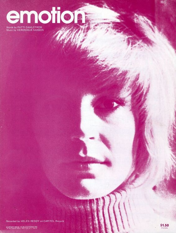 Helen Reddy — Emotion cover artwork
