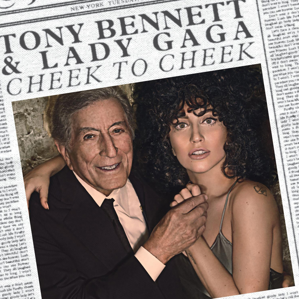 Tony Bennett & Lady Gaga Cheek to Cheek cover artwork