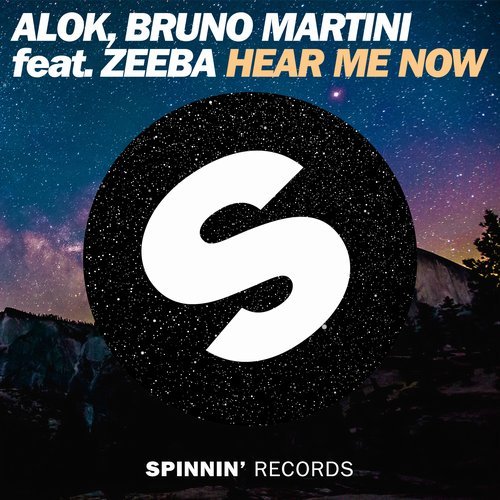 Alok & Bruno Martini featuring Zeeba — Hear Me Now cover artwork