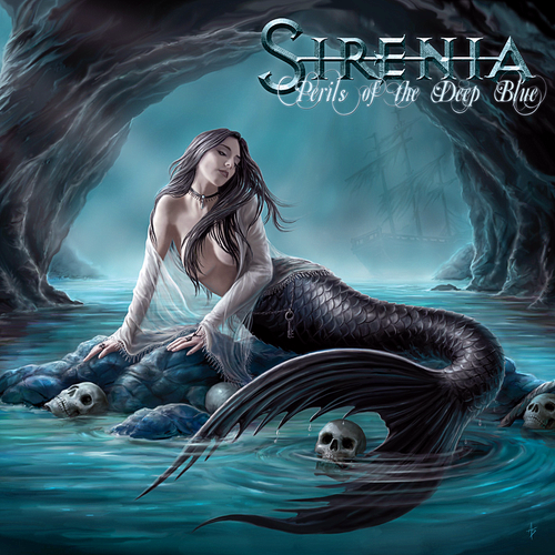 Sirenia Perils of the Deep Blue cover artwork