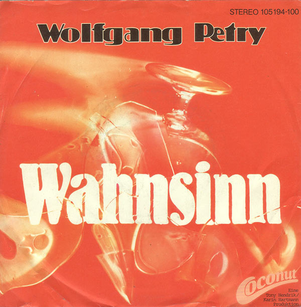 Wolfgang Petry Wahnsinn cover artwork