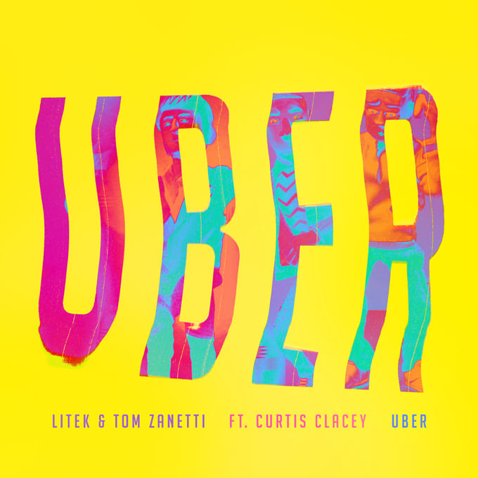Litek & Tom Zanetti featuring Curtis Clancy — Uber cover artwork