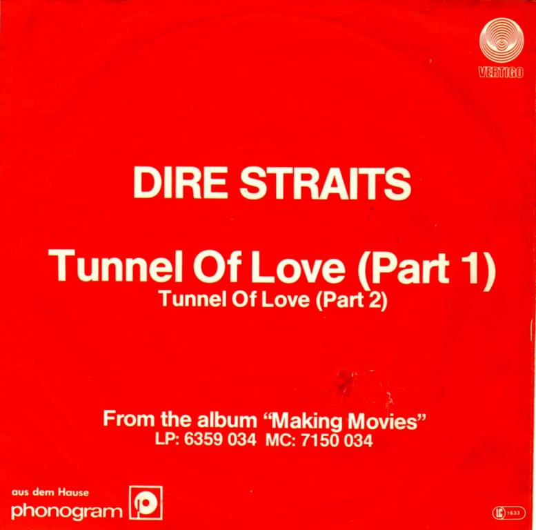 Dire Straits — Tunnel Of Love cover artwork