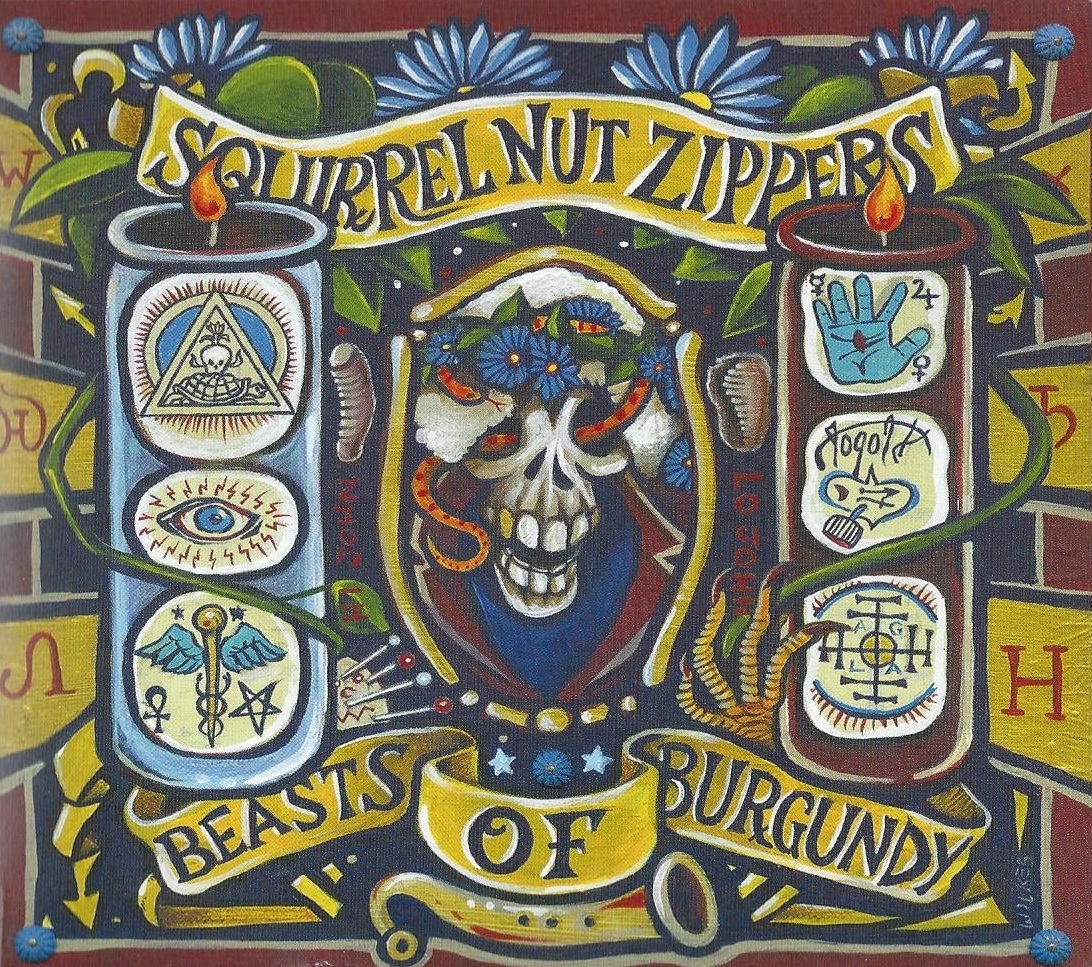 Squirrel Nut Zippers Beasts of Burgundy cover artwork
