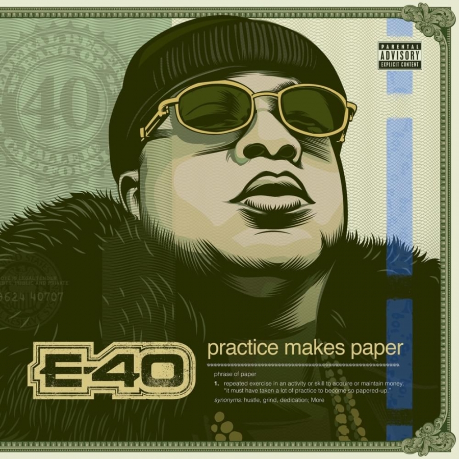 E-40 featuring Chris Brown, Jeremih, & Rick Ross — 1 Question cover artwork
