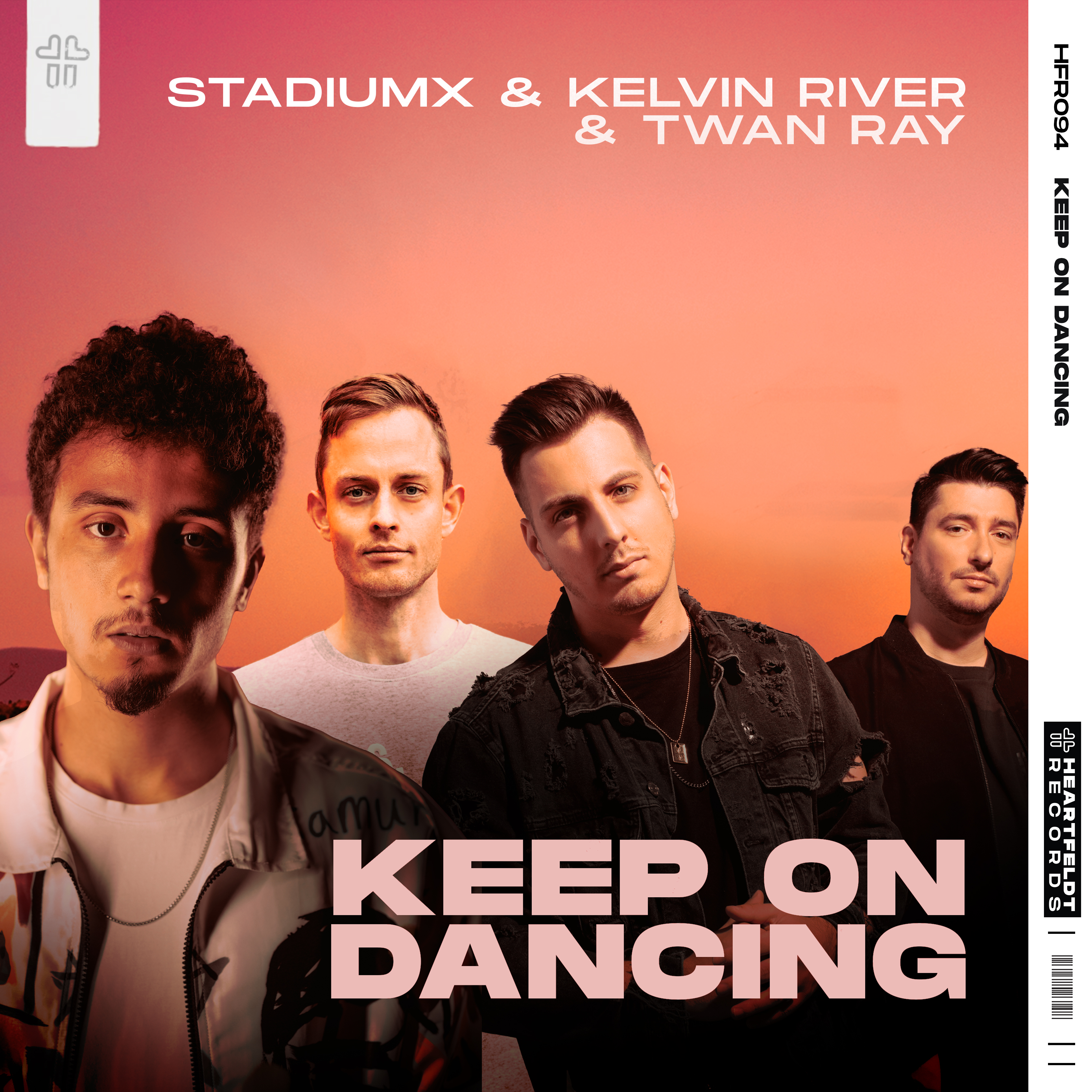 Stadiumx, Kelvin River, & Twan Ray Keep On Dancing cover artwork