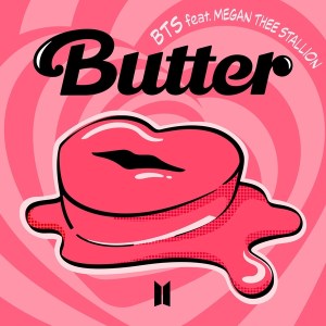 BTS & Megan Thee Stallion Butter (Megan Thee Stallion Remix) cover artwork