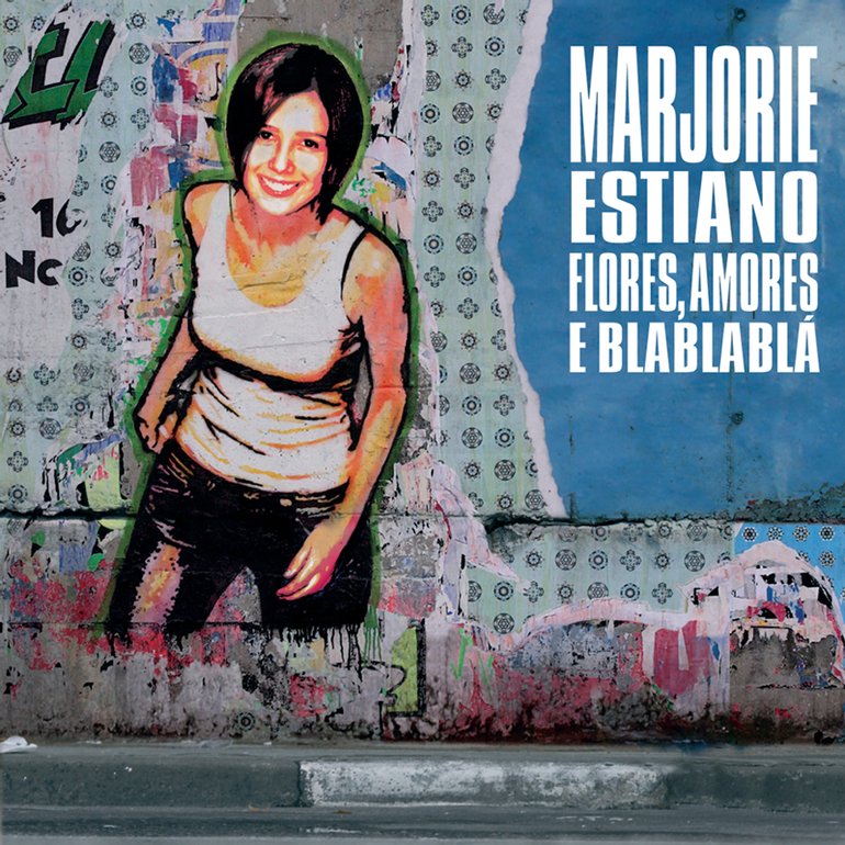Marjorie Estiano Flores, Amores e Blablablá cover artwork
