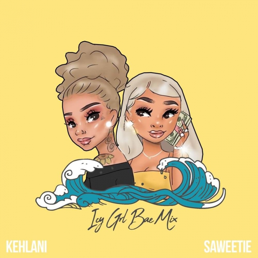 Saweetie featuring Kehlani — Icy GRL (Bae Mix) cover artwork
