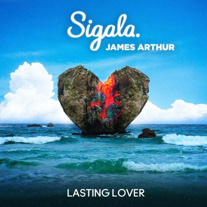 Sigala ft. featuring James Arthur Lasting Lover cover artwork