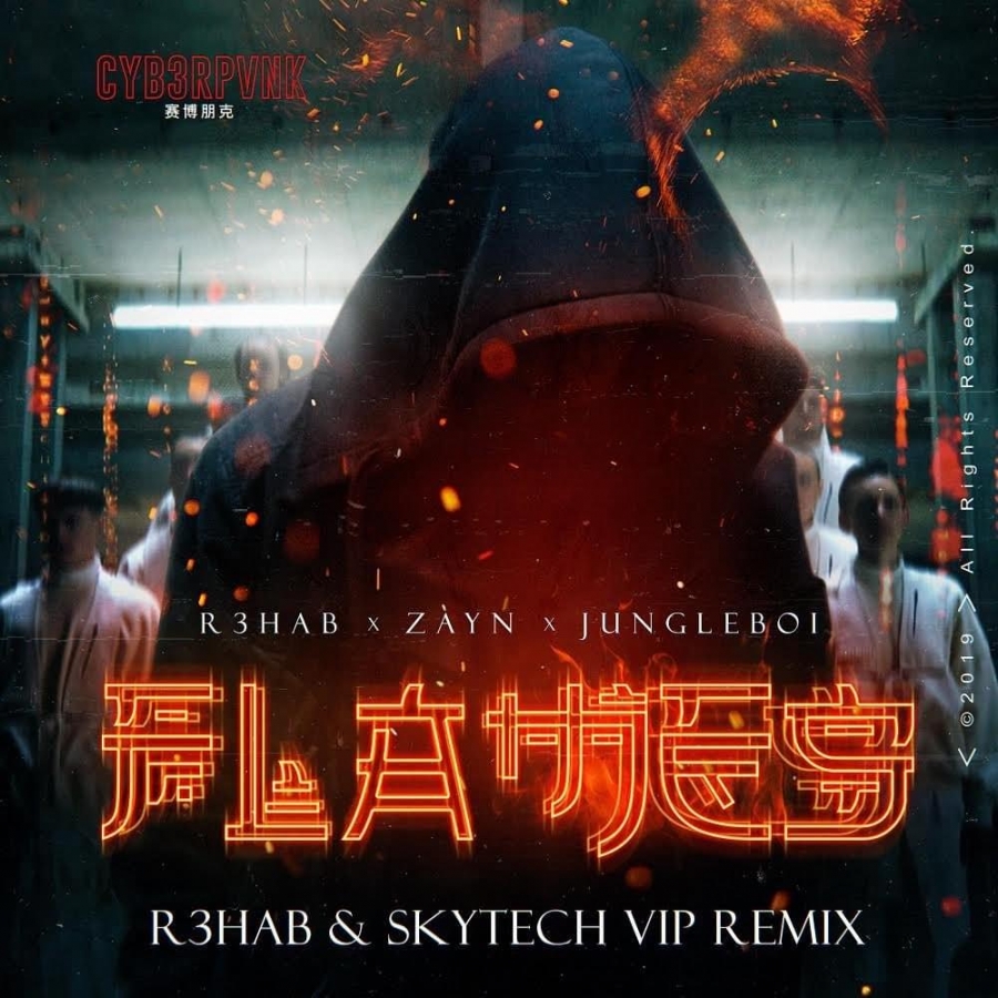 R3HAB, ZAYN, & Jungleboi — Flames (R3HAB &amp; Skytech VIP Remix) cover artwork