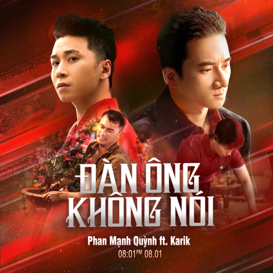 Phan Manh Quynh ft. featuring Karik Đàn Ông Không Nói cover artwork