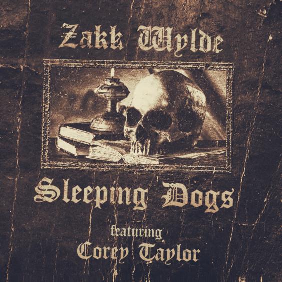 Zakk Wylde ft. featuring Corey Taylor Sleeping Dogs cover artwork