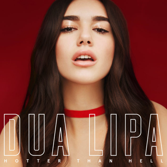 Dua Lipa — Hotter Than Hell cover artwork