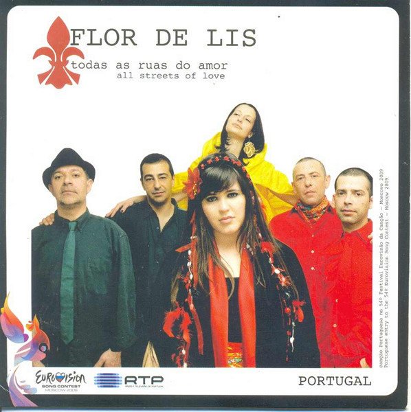 Flor-de-Lis Todas as ruas do amor cover artwork