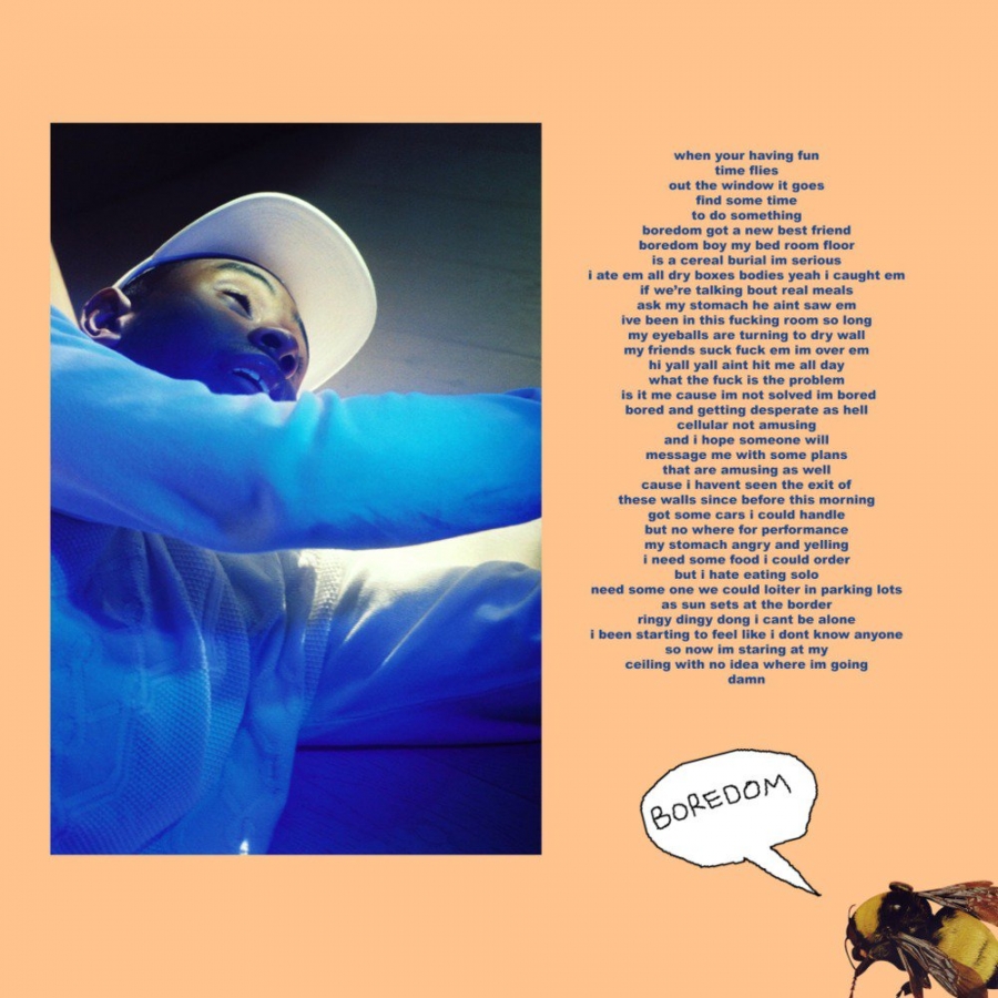 Tyler, The Creator ft. featuring Rex Orange County & Anna of the North Boredom cover artwork