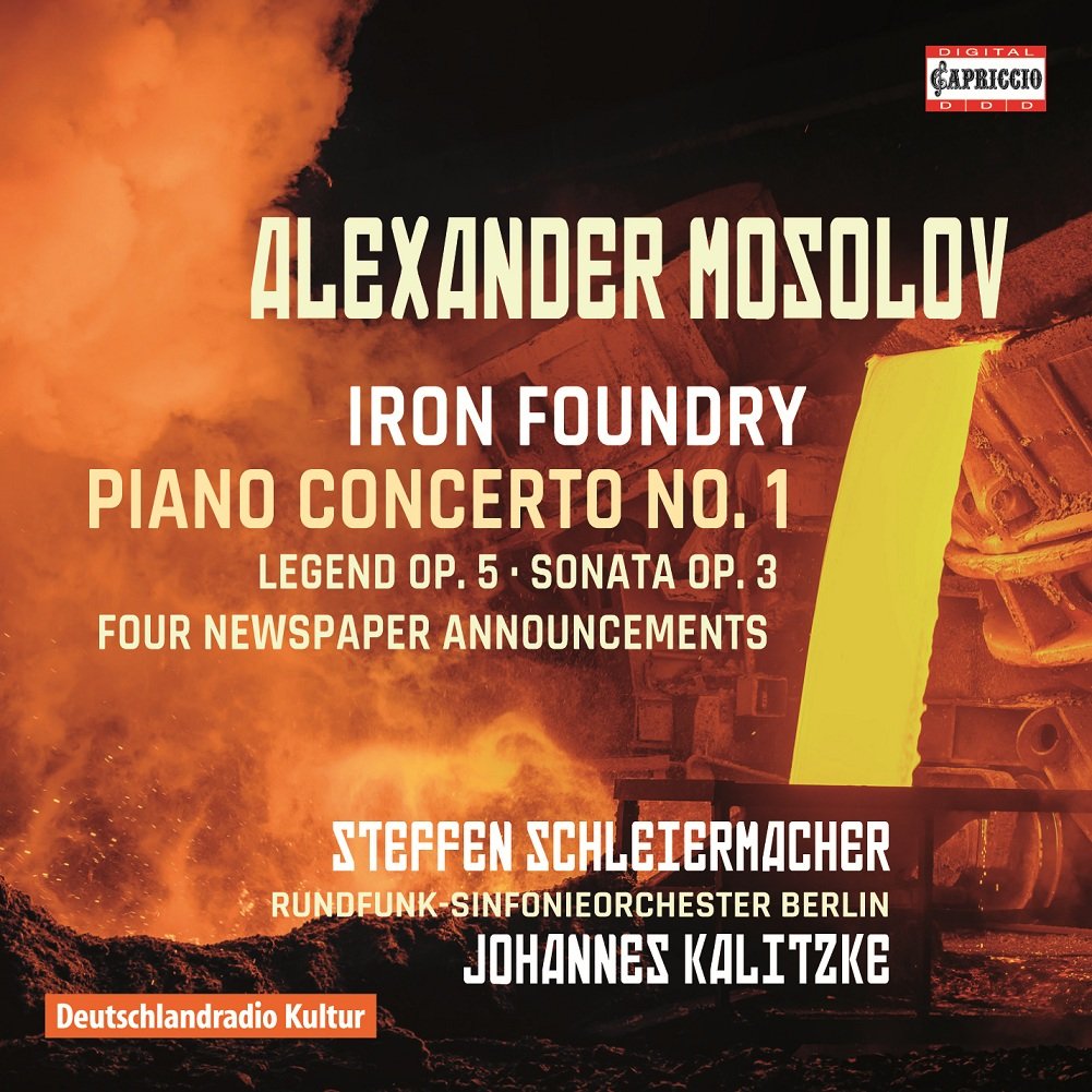 Alexander Mosolov — The Iron Foundry cover artwork